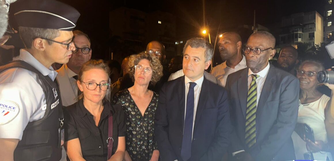 Le ministre de l'Intérieur Géral Darmanin annonce que "tous les mineurs de moins de 18 ans ne pourront pas circuler dans les rues de Pointe-à-Pitre après 20 heures". Photo : FB La Ville de Pointe-à-Pitre Le ministre de l'Intérieur Géral Darmanin annonce que "tous les mineurs de moins de 18 ans ne pourront pas circuler dans les rues de Pointe-à-Pitre après 20 heures". Photo : FB La Ville de Pointe-à-Pitre