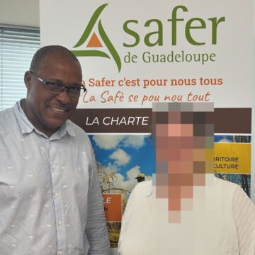 Rodrigue Trèfle, PDG de la Safer Guadeloupe Rodrigue Trèfle, PDG de la Safer Guadeloupe