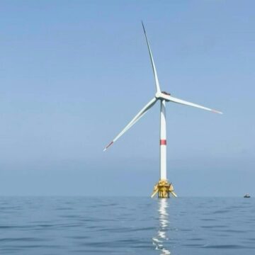 La France lance son premier parc éolien flottant, à Port-de-Bouc (Bouches-du-Rhône). Photo : Fabien Novial / AFP La France lance son premier parc éolien flottant, à Port-de-Bouc (Bouches-du-Rhône). Photo : Fabien Novial / AFP