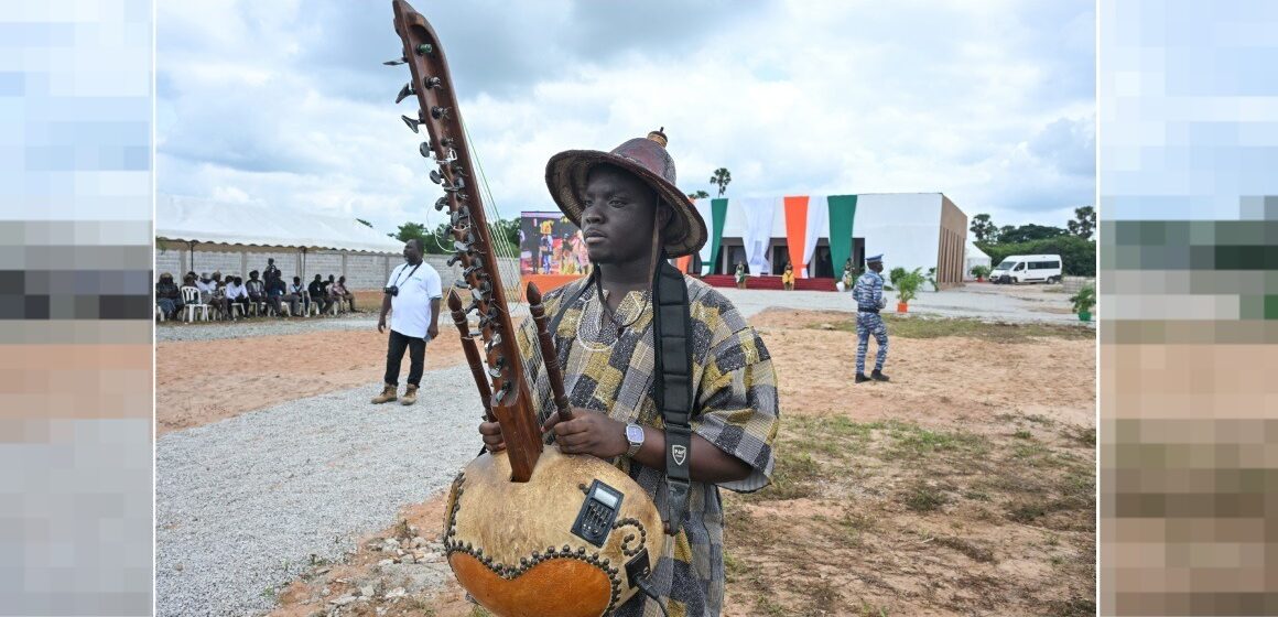 La Côte d'Ivoire a inauguré le 30 juin 2025 une nouvelle extension de son premier musée archéologique, après la découverte de vestiges lors de la construction d'un barrage dans le sud du pays. Photo : Issouf Sanogo / AFP