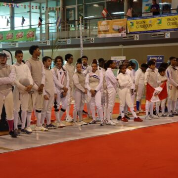 Les jeunes escrimeurs guadeloupéens au gymnase Laura Flessel pendant 3 jours pour le 9e tournoi international d'escrime de Petit-Bourg du 24 au 26 octobre 2025. Photo : Petit-Bourg, la ville qui bouge Les jeunes escrimeurs guadeloupéens au gymnase Laura Flessel pendant 3 jours pour le 9e tournoi international d'escrime de Petit-Bourg du 24 au 26 octobre 2025. Photo : Petit-Bourg, la ville qui bouge