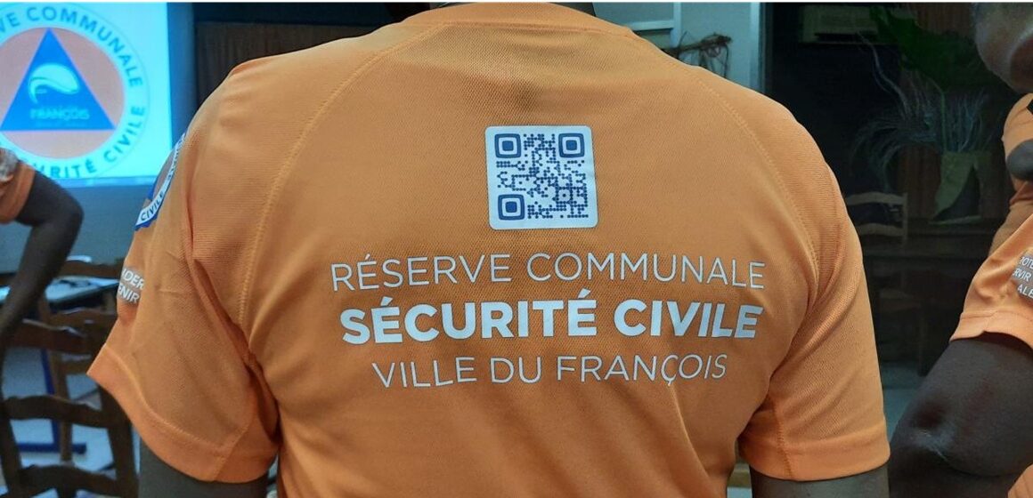 Photo d’illustration d’un membre de la réserve communale de sécurité civile du François (Martinique). Photo : DR