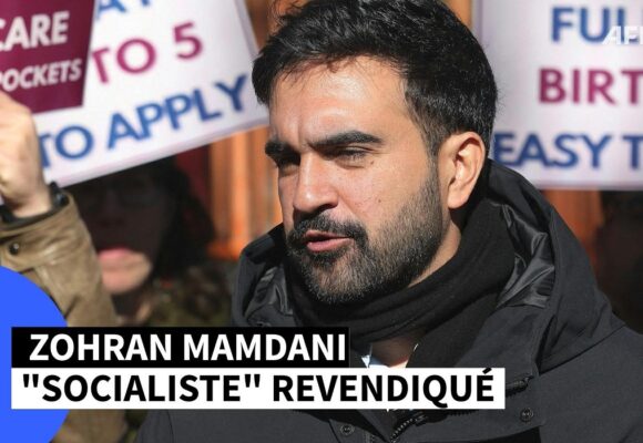 Zohran Mamdani, candidat de l'aile gauche du parti démocrate, élu maire de New York le 4 novembre 2025. Photo : AFP